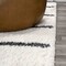 Jonathan Y Alaro Berber Stripe Shag White/Gray 4 ft. x 6 ft. Area Rug MOH402A-4 - alternate 7