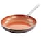 Gibson Home Copper Pan Cooking Excellence 12 Inch Aluminum Nonstick Frying Pan in Copper 108438.01 - alternate 1