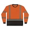 Ergodyne Hi-Vis Shirt, L, Orange, Long Sleeve 22304 - alternate 8
