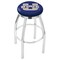 Holland Bar Stool Co 30" Chrome Utah State Swivel Bar Stool, Accent Ring L8C2C30UtahSt - alternate 1