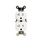 Leviton Duplex Receptacle, 2 -Pole, 20 A, 125 V, Back, Side Wiring, NEMA: 5-20R, White TBR20-00W - alternate 3