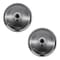 Brixwell Round Metal Kitchen Cabinet Knob 1-1/2 in Dia Polished Chrome Pair BX2PK341326 - alternate 4