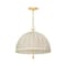Hudson Valley Lighting Palmetto Pendant in Aged Brass by Cortney Bishop CB5851-AGB - alternate 1