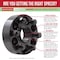 Coyote Wheel Accessories WHEEL ADAPTERS 5 x 1143 Millimeter 5 x 450 Inch 5 x 1207 Millimeter 5 x 475 Inch Axle Bolt Ci 5450/475-5475-B - alternate 7