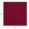 Touch Of Color 6.5" x 6.5" Burgundy Red Napkins 600 PK 663122B - alternate 3