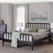 Baxton Studio Braith Farmhouse Black Spindle Wood King Size Platform Bed 258-14206-ZORO - alternate 6