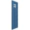 Ekena Millwork True Fit PVC San Antonio Mission Style Fixed Mount Shutters, Sojourn Blue, 18W x 32H, PR TFP001ST18X032HB - alternate 6