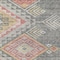 Homeroots 8' X 10' Gray And Terra Cotta Southwestern Washable Indoor Outdoor Area Rug 603548 - alternate 8