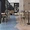 Apollo Tile Terra Mia 8.1 in. x 9.25 in. Matte Blue Porcelain Hexagon Wall and Floor Tile 9.93 sqft/case, 25PK TER88BLUSPKA - alternate 4