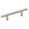 Amerock Bar Pulls 3 in 76 mm Center-to-Center Sterling Nickel Cabinet Pull, 25PK 25BX19010CSG9 - alternate 1