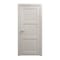 Sartodoors Interior Solid French Door 30 x 84 inches, Ego 5010 Painted White Oak, Single Regular Panel Frame EGO5010ID-PWO-3084 - alternate 1