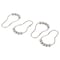 Simple Spaces Roller Ball Curtain Hook, Steel, Brushed Nickel, 1-1/2 in W, 3 in H SD-BH-SN - alternate 1