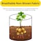 Ipower 7-Gallon Potato Grow Bags Planter Pots with Handle, Access Flap and Visual Window, 5PK GLGROWBAGWINDOW7X5 - alternate 4