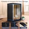 Serenelife Portable Sauna for Home, 2 Person Steam Tent with 4L Steamer, 2 Folding Chairs, Remote Control SLISAU40BK - alternate 5