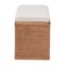 Bali & Pari Eamon Braided Natural Rattan Storage Bench 259-14273-ZORO - alternate 8