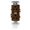 Leviton Dup Rec 15A 125V Self-Gr Brn L5262 - alternate 1