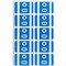 Smead Label, Accs, O, Drkbe, 100Ct Pk SMD67185 - alternate 2