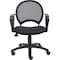 Boss Chair, 25 in W 25" L 38-1/2" H, Loop, Mesh Seat B6217 - alternate 1