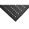 M A Matting Complete Comfort Mat with Holes, Black 4' x 6' 496046900 - alternate 2