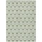 Homeroots 5' X 8' Green And Ivory Geometric Washable Indoor Outdoor Area Rug 595728 - alternate 8