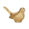 Homeroots 5" Gold Cast Iron Bird Figurine 612457 - alternate 1