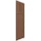Ekena Millwork True Fit PVC San Miguel Mission Style Fixed Mount Shutters, Burnt Toffee, 12W x 44H, PR TFP001SM12X044BT - alternate 11