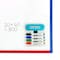 Classmaster Magnetic Dry Erase Organizer with Magnetic Eraser & 4 Markers MPHK - alternate 3
