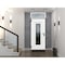 Vdomdoors Steel Door Ballucio 6644 Natural Oak Top Exterior Window Sidelite Entry Door Painted W36xH80+16 Rig BALLUCIO6644EXD-OAKW-W36xH80+16-RH-I - alternate 5