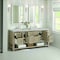 James Martin Vanities Breckenridge 72'' D Vanity, Whitewashed Oak w/ Jasmine Pearl Silestone Top w/ Wireless Charger 330-V72-WWO-FEJP - alternate 7