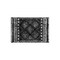 World Rug Gallery Geometric Shag Area Rug 2 ft x 3 ft Anthracite WR120ANTHRACITE2X3 - alternate 8