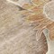 Homeroots 8' Brown Beige And Taupe Round Floral Washable Indoor Outdoor Area Rug 582238 - alternate 7