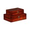 Homeroots Set of Two Brown Solid Wood Box With Lid, 2PK 489371 - alternate 7