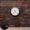 Clockswise 24-inch Large Outdoor Wall Clock Thermometer Combo, Waterproof Hygrometer Silent QI004731 - alternate 7