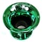 Deejay Led Green Bolt-on Horn Flare with 2-in Throat for 2-in Compatible High Frequency Drivers TBH2INHORNGREEN - alternate 4