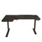 Homeroots 59" Adjustable Black L Shape Computer Desk 528668 - alternate 1