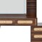Homeroots 47" Brown Wood Lighted Mirrored Dresser 691729 - alternate 4
