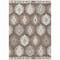 Homeroots 10' X 14' Brown Ivory And Taupe Southwestern Washable Indoor Outdoor Area Rug 615127 - alternate 9