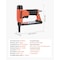 Vevor Pneumatic Staple Gun 21 Gauge for 80 Series Fine Wire Staples 1/2 in Crown MT8016LN - alternate 8