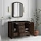 James Martin Vanities Gracyn 48" Single Vanity, Sable, w/ 3 CM Phantome Eclos Widespread Top D125-V48-SBL-WPHT - alternate 6