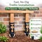 Stake It No-Dig Ground Anchor, Heavy Duty, for Posts and Trellis, Easy Install, 2PK CPGSI11007 - alternate 8