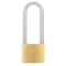 Brinks Keyed Different Padlock, Brass, 40mm, High Security, Long SHKL 171-42001 - alternate 1