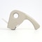 Scotch Handheld Tape Dispenser, 2 in Max. Tape Width, 3 in Tape Core Dia., Pistol, Plastic, Gray H190 - alternate 3