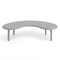 Flash Furniture Commercial Half-Moon Adjustable Height Classroom Activity Table-Soft Gray, 65x35 YU-YCX-004-2-MOON-TBL-SFTGY-GG - alternate 8