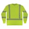Ergodyne S Lime Class 3 Hi-Vis Long Sleeve Shirt 8370 - alternate 7