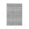 Homeroots 9' X 12' Silver Gray And Ivory Tribal Washable Indoor Outdoor Area Rug 582648 - alternate 9