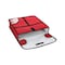 Cac Foodservice CAC BagTec Delivery Bag Pizza Red 20x20x5 in BTPZ-0520R - alternate 1