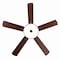 Jonathan Y Paolo 52" 3-Light Farmhouse Industrial Iron Scroll Drum Shade LED Ceiling Fan w/ Remote, Black/White JYL9612A - alternate 11