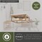 Vaxcel Pratt 2-Light Cage Flush Mount Ceiling Light, Two-Tone Satin Nickel, Farmhouse, 13-In. C0363 - alternate 9