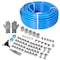 Wrightmaster 3/4in. x 200ft Air Compressor Piping, High Quality PEX-AL-PEX Tubing, Air Hose Kit Air Compressor Ac ZR-220509 - alternate 1