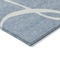 Homeroots 9' X 12' Denim Blue And Ivory Abstract Washable Indoor Outdoor Area Rug 597473 - alternate 7